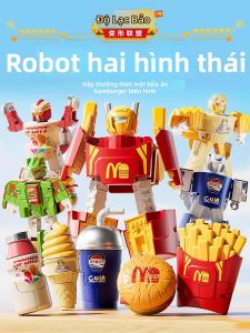 JIEXI | Đồ Chơi Biến Hình Từ Thực Phẩm Thành Robot cho Bé Trai