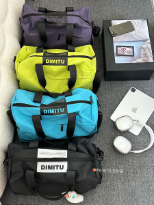 Sports Gym Bag Mens Dry Wet Separation Swimming Training Bag Large-Capacity Luggage Bag Travel Bag Lightweight Tote Crossbody