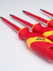 LAOA | Tua Vít Cách Điện LAOA VDE Hình Hoa Mai 1000V Dụng Cụ Thợ Điện Từ Tính Chịu Điện Áp Cao Dùng Trong Gia Đình Đầu Torx T6-T45