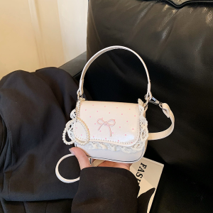 Fashionable Portable and Crossbody Square Childrens Bag