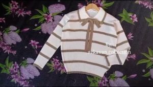BEIZA Sweater Anak Perempuan Umur 4-12 tahun/ atasan anak Sweater rajut