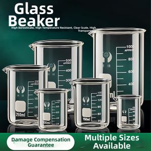 YUYOU | Medical Glass Measuring Beaker High-Temperature Resistant