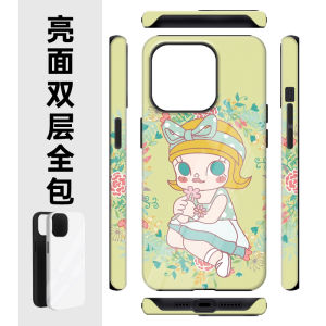 Wedding Theme Floral  Case Womens Style Protective Shell Cute Cartoon Design Anti-Fall Resin Material Compatible with  15