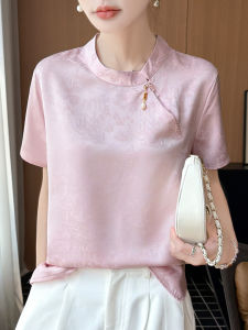 SHEHAN | Premium Jacquard National Style Cool Light Printed T-Shirt