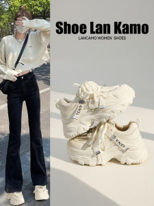 LANKAMO | รองเท้าผ้าใบเพิ่มความสูง ระบายอากาศ น้ำหนักเบา
