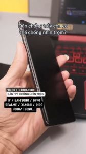 Miếng dán màn hình PPF 2 IN 1 Chống nhìn trộm - chống vân tay Vivo Y28 4G