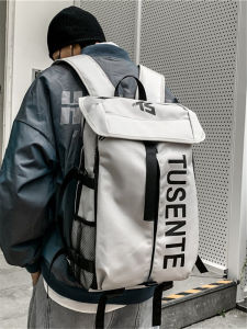 Large Capacity Mens Multi-Functional Backpack Travel Business Trip Cycling Sports Fitness Basketball Bag Rucksack Casual Bag