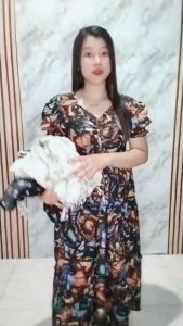 Daster Kanaya Serut Sakura Fashion Wanita Bahan Rayon