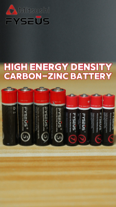 Mitsushi x fyseus 40pcs AA/AAA 1.5V Carbon-Zinc Battery for Toys Remote Controls and Alarm Clocks