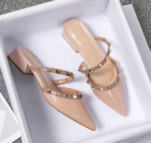 Sepatu Wanita Sepatu hak mules 3cm YY 02