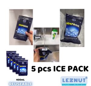 5 pcs Reusable Gel Ice bag Ice pack for Physical theraphy