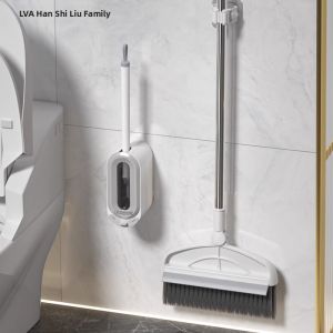 HANSHILIUJIA | Wall-mounted Long Handle No Dead Corner Toilet Brush