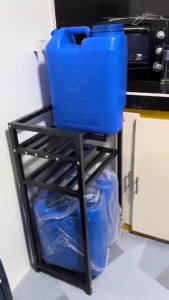 Water Rack Stand For Gallon 2/3-Layer Water Container Rack Stand Mineral Kitchen Water Stand Rack Kitchen Organizer for Office/House Use