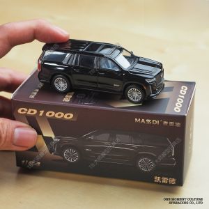 Maidsi 1:64 Cadillac Escalade Chevrolet Suburban Alloy Off-Road Vehicle Model Small Scale Collectible Toy Metal Model Car