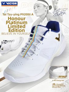 Victor | Professional Tai Tzu-ying Style White Badminton Shoes 2nd Generation P9200TTY