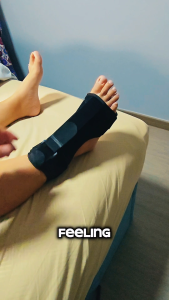 T2P Drop Foot Support Splint Brace Plantar Sleep Sock Adjustable Sling Night Splint Fixed Ankle Brace