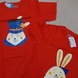 Kaos Katun Rabbit Town Combed Murah
