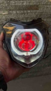 Lampu depan CRF Costome biled billed tranfomer