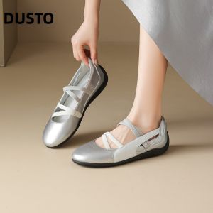 DUSTO | Sporty Mary Jane Soft Bottom Ballet Lightweight Versatile Flat Shoes