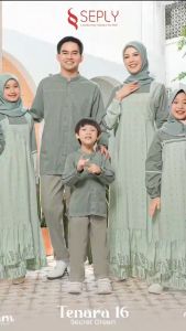 SARIMBIT/COUPLE KELUARGA TENARA 16 SECRET GREEN - BY SEPLY