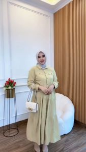 Belaria Set Rok + Baju Wanita Bahan Crinkle Airflow Setrok Casual Murah Terbaru 2024 Kekinian Viral