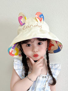 Mũ Rộng Vành Mùa Hè Cho Bé Gái Mũ Chống Nắng Mỏng Chống Tia Cực Tím Mũ Chống Nắng Hai Mặt Trống Mũ Chống Nắng Cho Trẻ Em