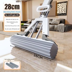 Joybos | Chổi Lau Nhà Dùng Đôi Ẩm Khô