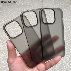 Ultra Thin Matte Hard PC Translucent Clear Phone Case for iPhone 15 14 Plus 13 12 11 Pro Max Shockproof Slim Silky Skin Cover