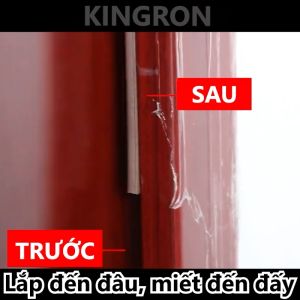 Ron chữ E dán khung cửa loại  Nẹp chắn khe hở NANORON cửa đi cửa ra vào chống va đập chống ồn bảo vệ cánh cửa.
