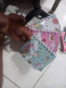 Notebook cinamo/memo/buku catatan/buku warna/buku kecil/buku karakter