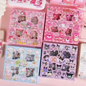 Sanrio 100pcs  No Repeating Sticker Cute Waterproof Stickers for Cup Notebook Phone | SanrioStickers 三丽鸥防水贴纸水杯手帐本100张贴纸套装