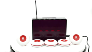 Daytech Wireless Call Button System 5–10PCS | 433MHz Pager for Restaurant Clinic Club Use