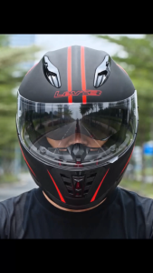 Lev3® BJ-9930 Sleek Motorcycle Helmet - FullFace Dual Visor Lens