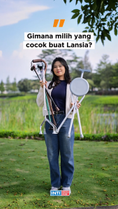 ONEMED - Alat Bantu Jalan TONGKAT PIRAMID C Kaki 4 FS 921 | Penopang