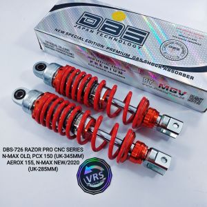 SHOCK DBS-726 RAZOR MOTOR NMAX OLD PCX 150 AEROX 155 NMAX NEW/2020 NOUVO NUVO Z SHOCKBREAKER BELAKANG SKOK HARGA GROSIR TERMURAH