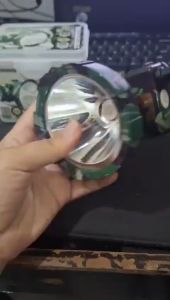 Senter Kepala Army Dimmer Rechargeable Mitsuyama 80W MS-249P | Headlamp Cahaya Putih Super Terang Baterai Lithium 2400mAh Tahan hingga 12 Jam Waterproof