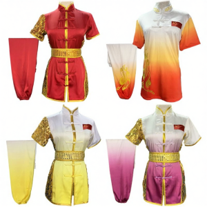 HANCUI | Martial Arts Uniform Red Customized