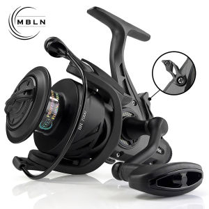 MBLN Carp Fishing Spinning Reel Dual Drag | Aluminum Spool & Handle | 4.7:1 Gear Ratio | Freshwater Reel for Carp Pike  Catfish