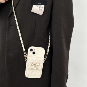 Bows Card Holder for Oppo Reno10pro Phone Case A58a72 Strap Reno987654se Female GT Cross-Body Lanyard K9 Soft A93 Niche Style A96 Fancy Findx6 Minimalist