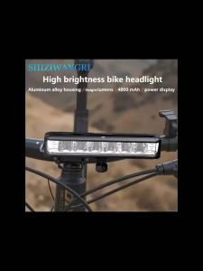 SHIZIWANGRI Bicycle Light Front Bike Light Waterproof Flashlight USB Charging MTB Road Cycling Lamp Accessories