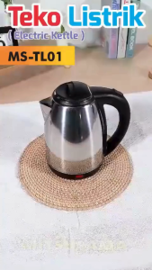 Teko Listrik Pemanas Air Low Watt Electric Kettle Mitsuyama Ms-Tl01 1.8L / Electric Kettle 1.8L / Electric Thermos Kettle / Teko Listrik 1.8 Liter ~ Nos