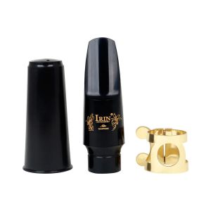 IRIN | IRIN Premium Bakelite Flute Headjoint with Crystal Inlay & Cap Clip – Elegant Woodwind Accessory for Enhanced Tone & Secure Fit