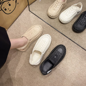 Womens Summer Outdoor Sandals Fashionable 2025 New Anti-slip Wet Proof Hiking Shoes Magic Tape Flat Bottom Beach Shoes