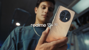 realme 13+ 5G 26GB (12+14) + 512GB | Dimensity 7300 5G | 50MP Sony LYT-600 OIS Camera | 120Hz OLED Display | 80W Charging