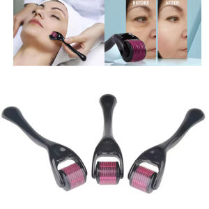 Derma Roller Black Dermaroller 540 for Face Beauty Care Beard Hair Growth Dermaroller Roller