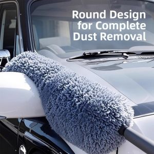 rosekey | Premium Car Dusting Duster with Extendable Brush for Car Cleaning