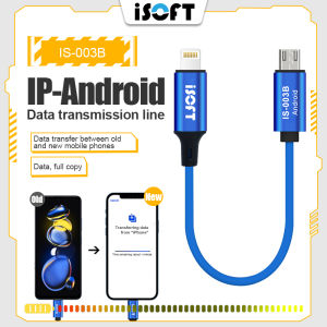 ISOFT IS-003A/B/C Data Transmission Line Between Old and New Mobile Phone Data Fullcopy for IPhone/iPad/iPod Data Transfer Tools