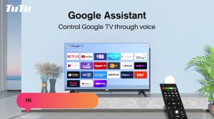 [Google TV]TUTU Smart TV 43inch Televisi Google TV HDR10 Full HD Google Assistant/Netflix/Youtube/Prime Video/5G WiFi/Vidio/Dolby Audio/Bluetooth 5.0 HDMI Garansi Resmi