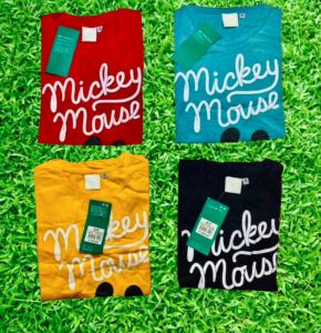 Boys Kids T-shirt 100% cotton Makapal Tela Bangladesh overruns