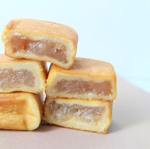 ขนมลูกเต๋าย่าง ไส้ลูกตาลอ่อน